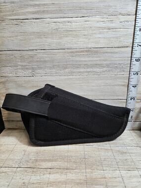 Uncle Mike's Sidekick Size 2 Nylon Pistol Holster Black Belt Clip NWOT USA